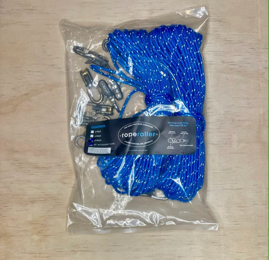 Napinacz liny z szybkim mechanizmem zwalniającym