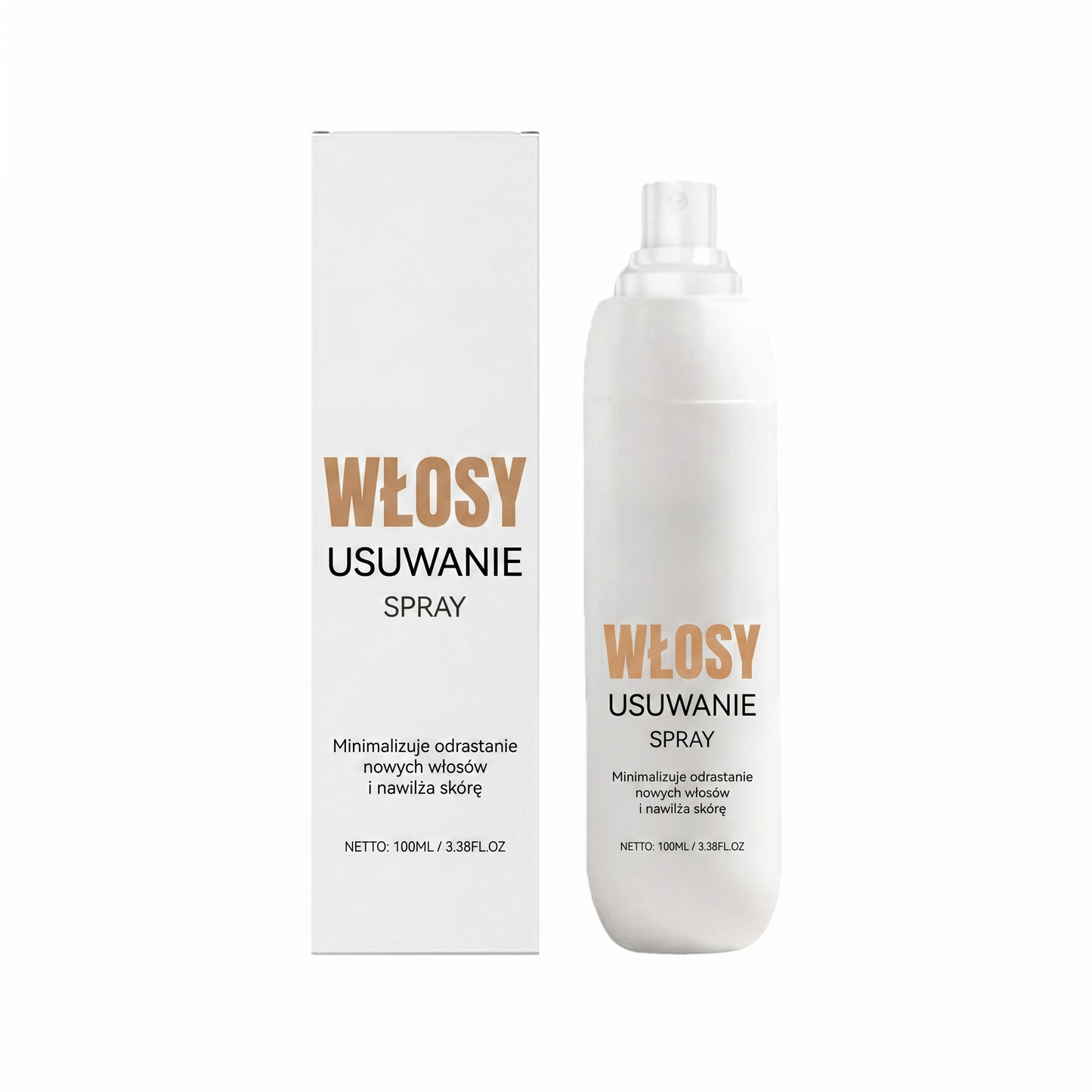 Perfumowany spray do depilacji