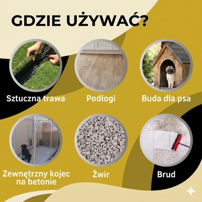 Silny neutralizator zapachów do kojców i zagród dla zwierząt