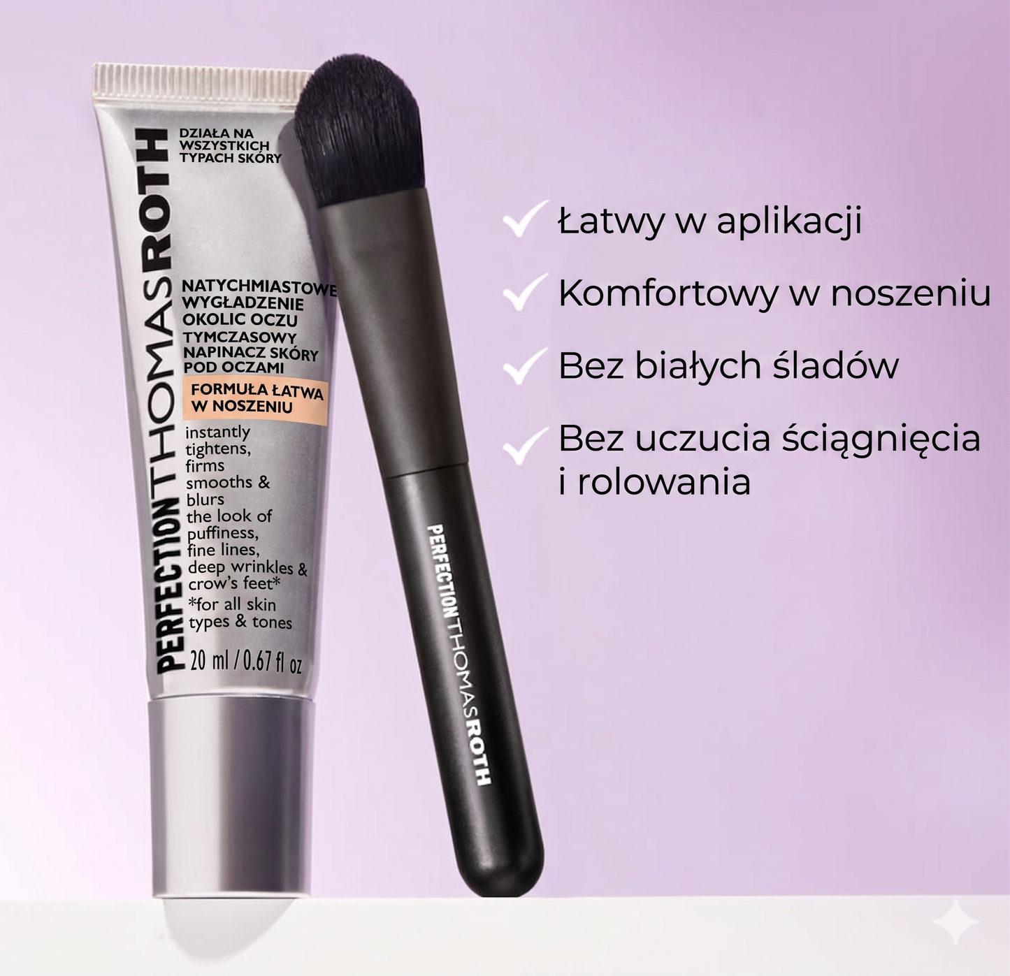 Liftingujący żel pod oczy – Natychmiastowy żel ujędrniający