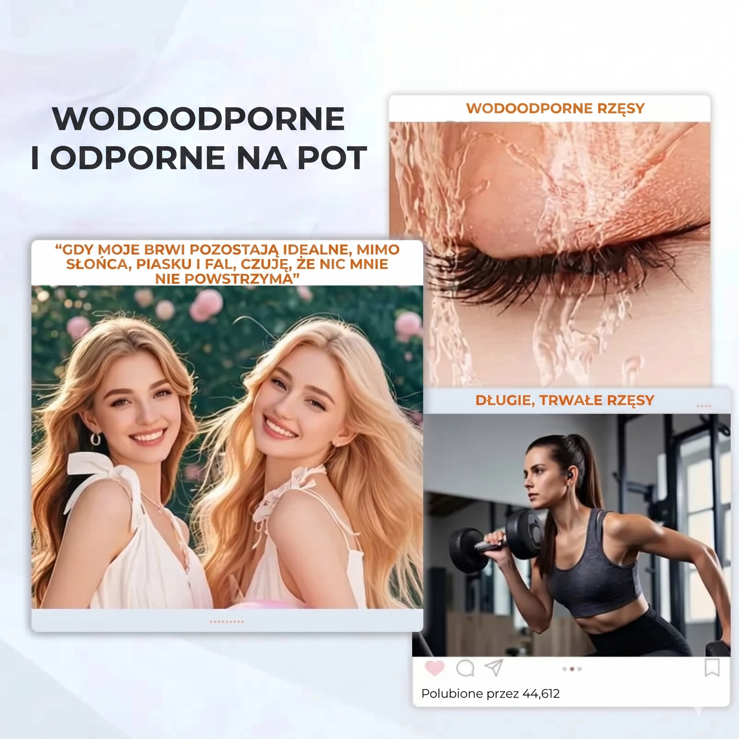 Wodoodporny tusz do rzęs