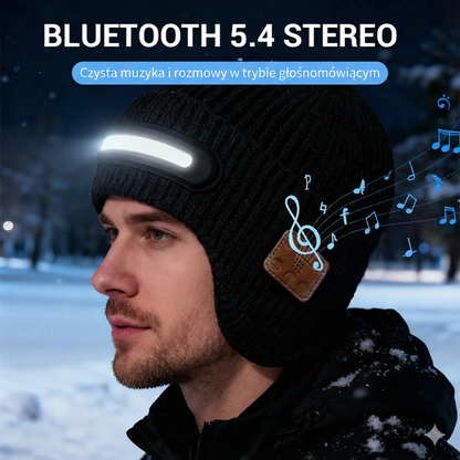 Inteligentna czapka — Bluetooth i oświetlenie LED