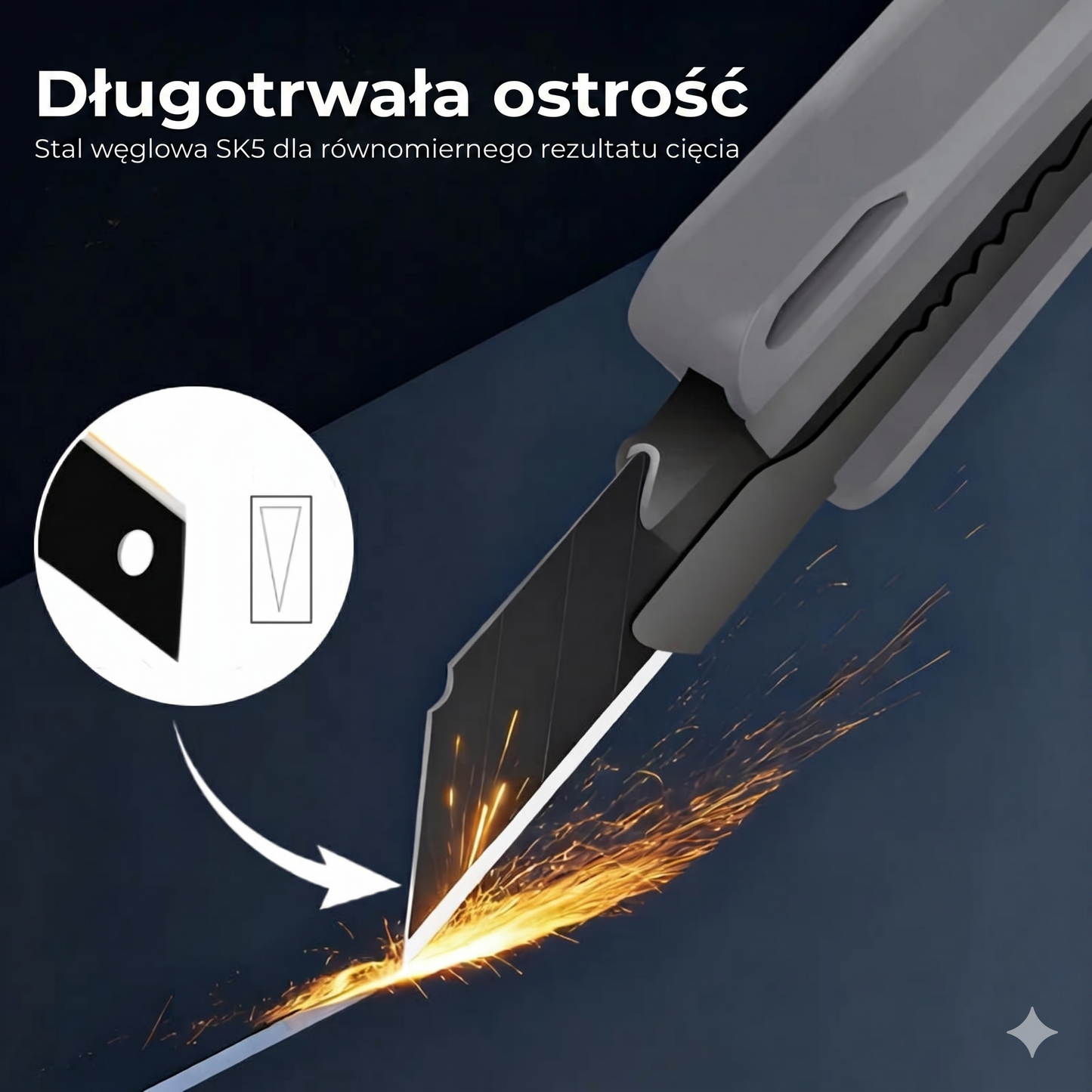 Ergonomiczny nóż wielofunkcyjny