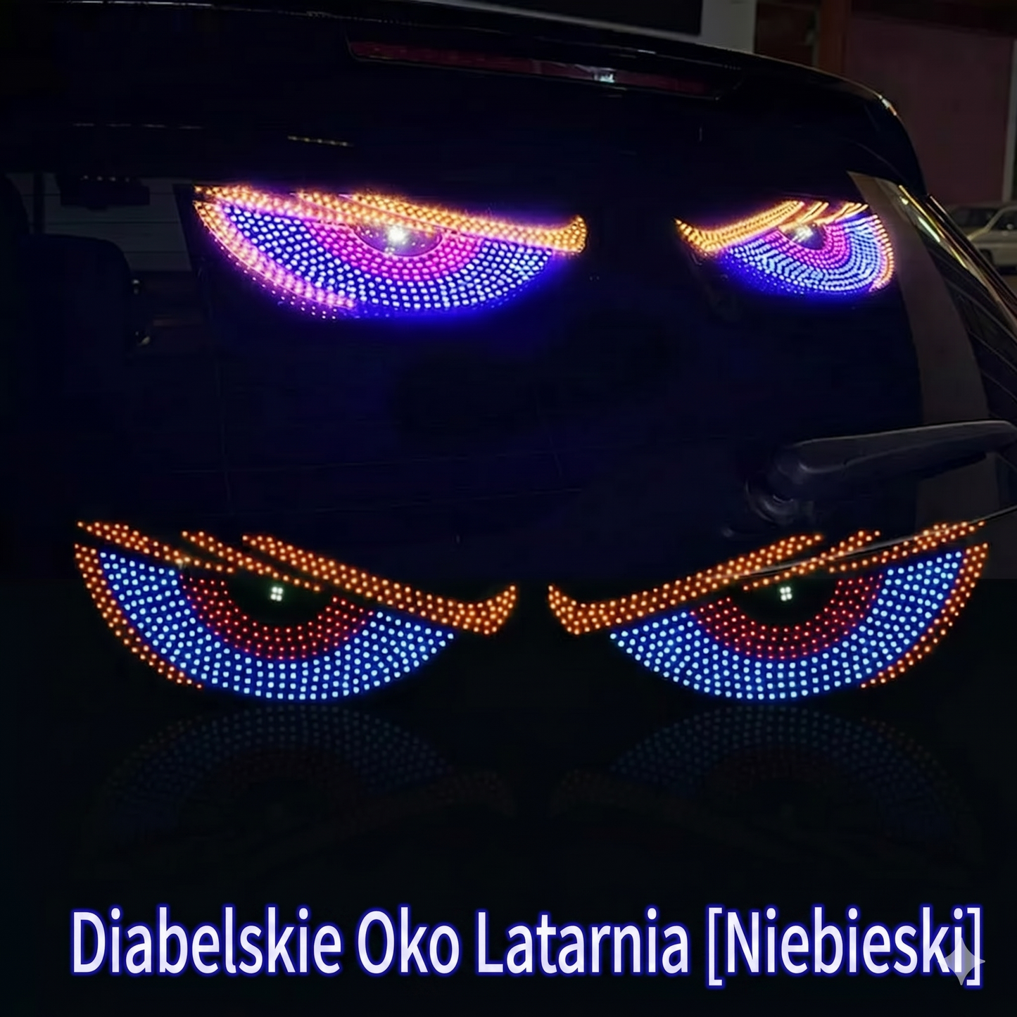 Samochodowe LED Devil Eyes na przednią szybę