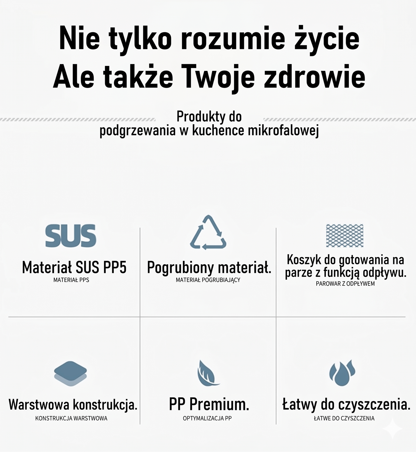 Wielofunkcyjny parowar do mikrofalówki z funkcją podtrzymywania ciepła – Zdrowe gotowanie