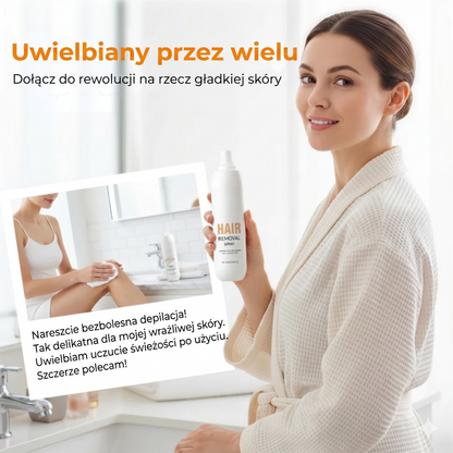 Perfumowany spray do depilacji