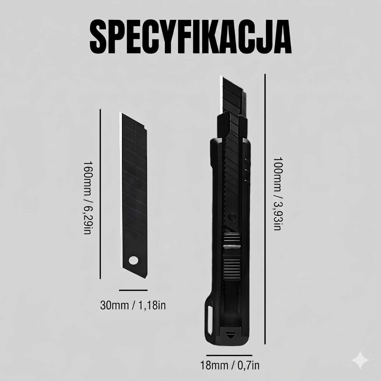 Ergonomiczny nóż wielofunkcyjny