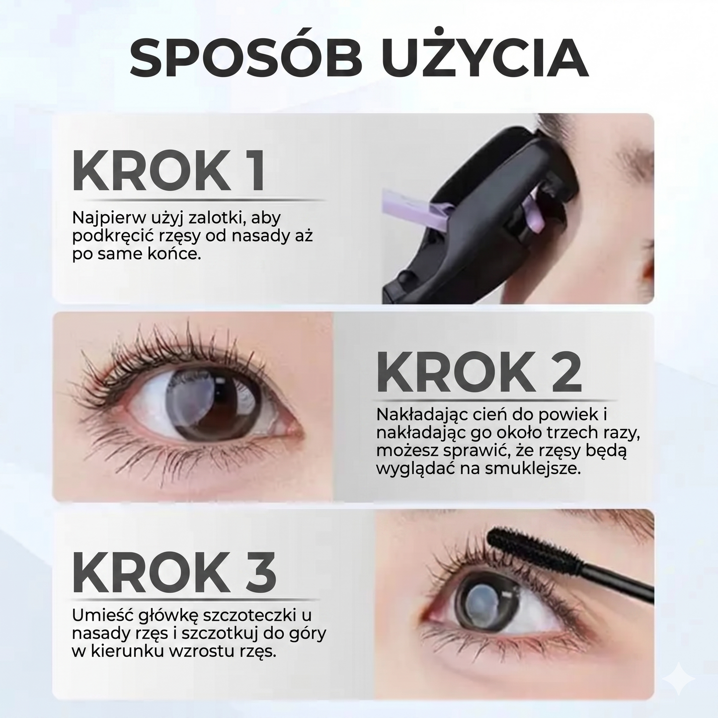 Wodoodporny tusz do rzęs