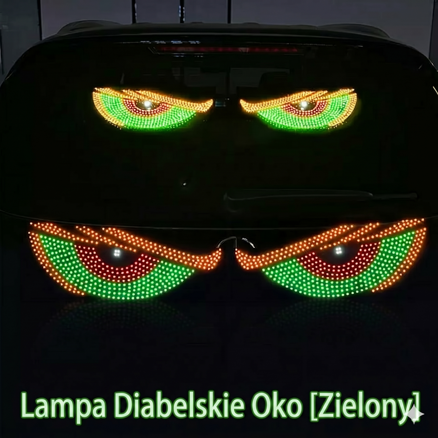 Samochodowe LED Devil Eyes na przednią szybę