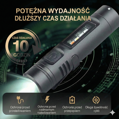 Wielofunkcyjna mini latarka aluminiowa