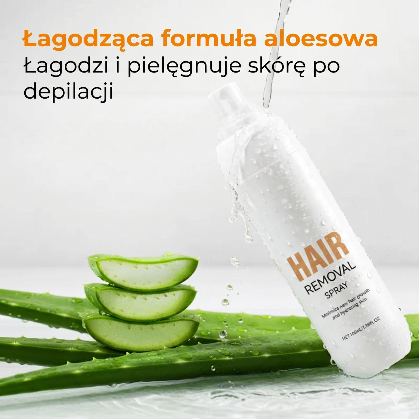 Perfumowany spray do depilacji