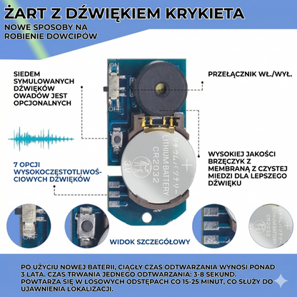 Niewidzialny Świerszcz: Najlepszy Dźwiękowy Prank