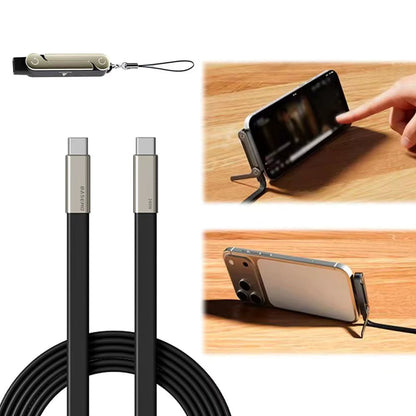 Supermocny kabel USB-C 240W – obrotowa końcówka 360°
