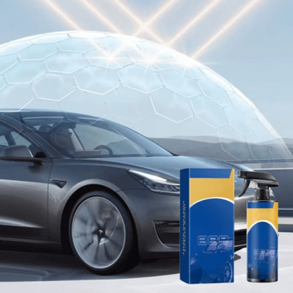 Spray z powłoką ceramiczną – Ceramiczna ochrona samochodu – Długotrwały wysoki połysk i efekt hydrofobowy