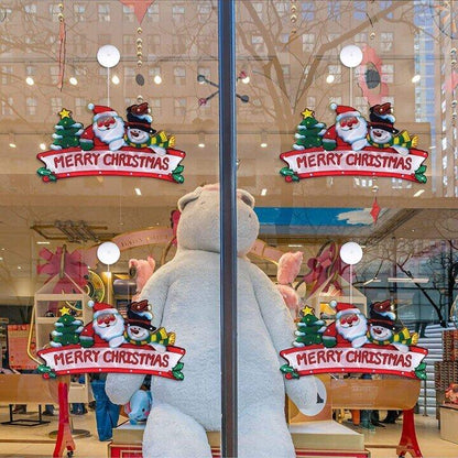 Świąteczna lampa wisząca na okno