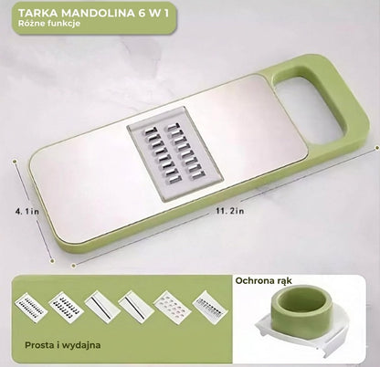 SafePrep wielofunkcyjna tarka 6 w 1