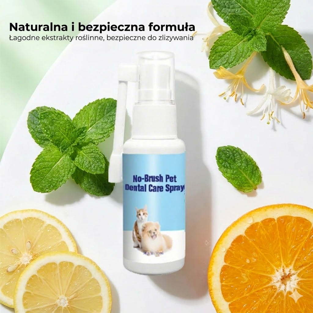 Spray do pielęgnacji zębów dla zwierząt