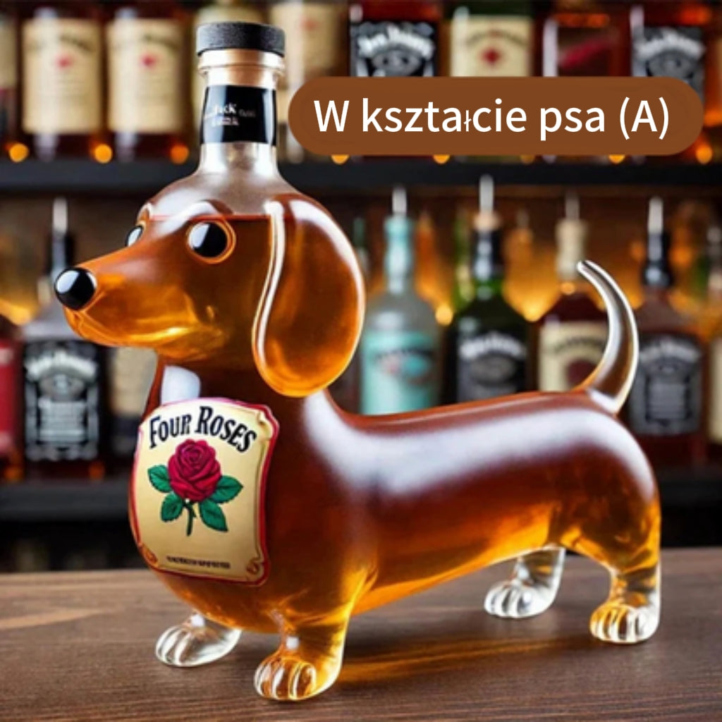 Butelka na whiskey w kształcie zwierzęcia