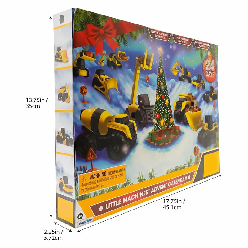 Wielka świąteczna podróż ciężarówką – kalendarz adwentowy z ciężarówką