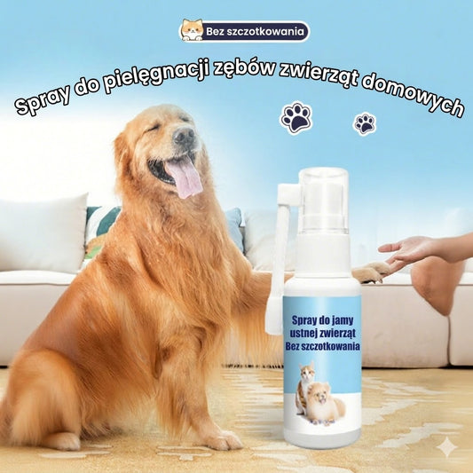 Spray do pielęgnacji zębów dla zwierząt
