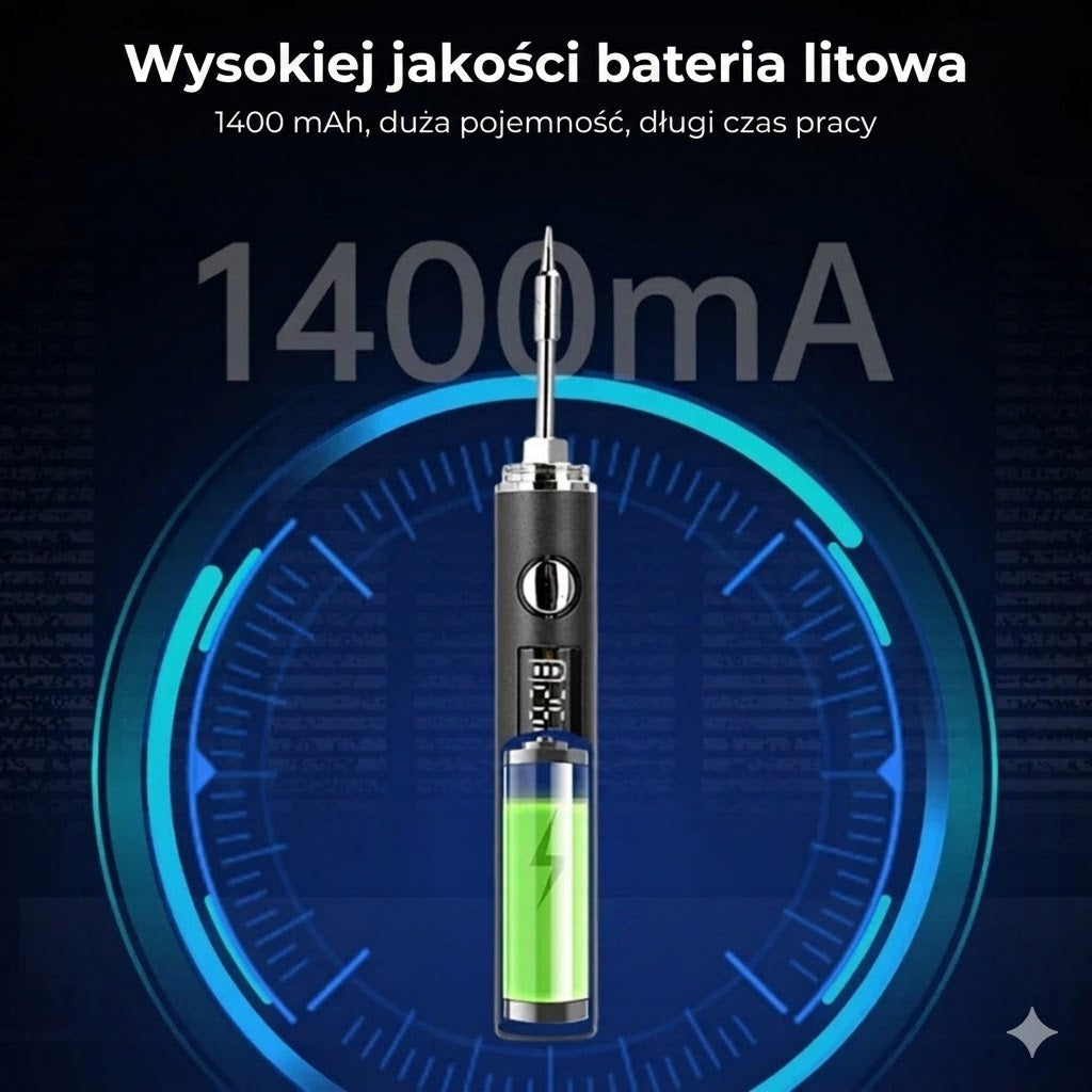 Lutownica ładowana przez USB