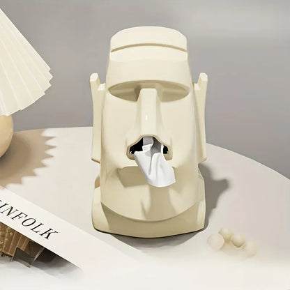 Pudełko na chusteczki Moai Tiki