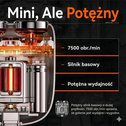 Mini golarka USB (ładowalna)