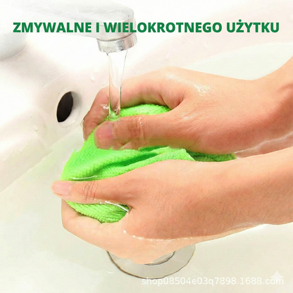 Zestaw teleskopowej ściągaczki do okien – wysuwany uchwyt z myjką i ściągaczką