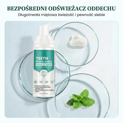 Pianka do wybielania zębów – mus do głębokiego czyszczenia 360° (świeży oddech)