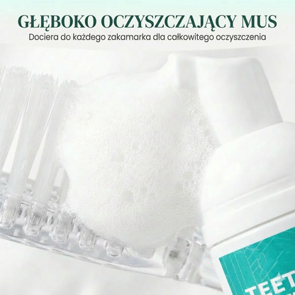 Pianka do wybielania zębów – mus do głębokiego czyszczenia 360° (świeży oddech)