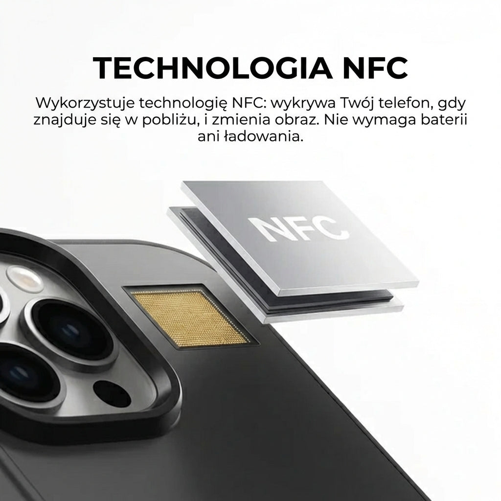 Pixly NFC E-Ink etui do iPhone’a – inteligentne etui z personalizowanym ekranem (zdjęcia DIY)