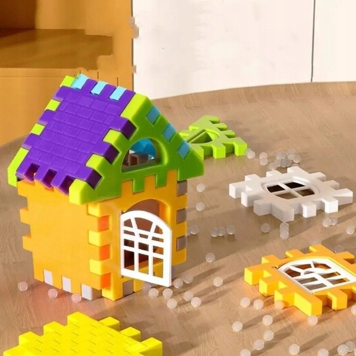 Blocksy Town™ – zbuduj własne magnetyczne miasteczko (320 elementów)