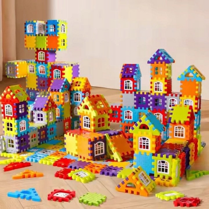 Blocksy Town™ – zbuduj własne magnetyczne miasteczko (320 elementów)