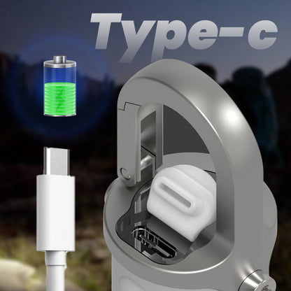 1200LM mini latarka brelokowa – super jasna i wodoodporna