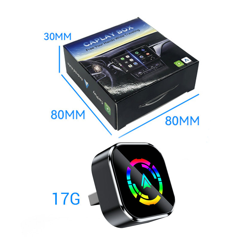 Bezprzewodowy adapter 2 w 1 do iPhone i Android Auto