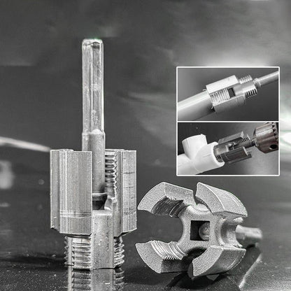 Narzędzie do gwintowania wewnętrznego i zewnętrznego rur PVC