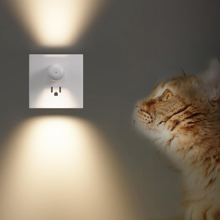 Inteligentna nocna lampka LED z czujnikiem zmierzchu