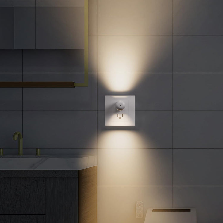 Inteligentna nocna lampka LED z czujnikiem zmierzchu