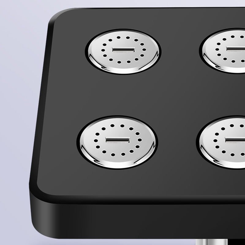 Elastyczna kwadratowa głowica prysznicowa – regulowana 360°