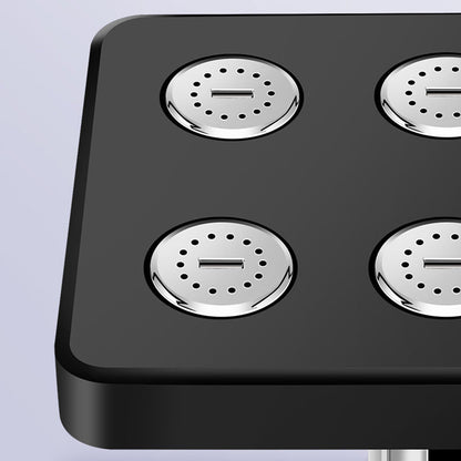 Elastyczna kwadratowa głowica prysznicowa – regulowana 360°