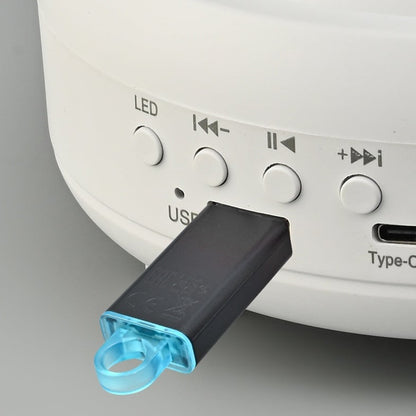 Projektor 2w1: Zorza polarna i rozgwieżdżone niebo