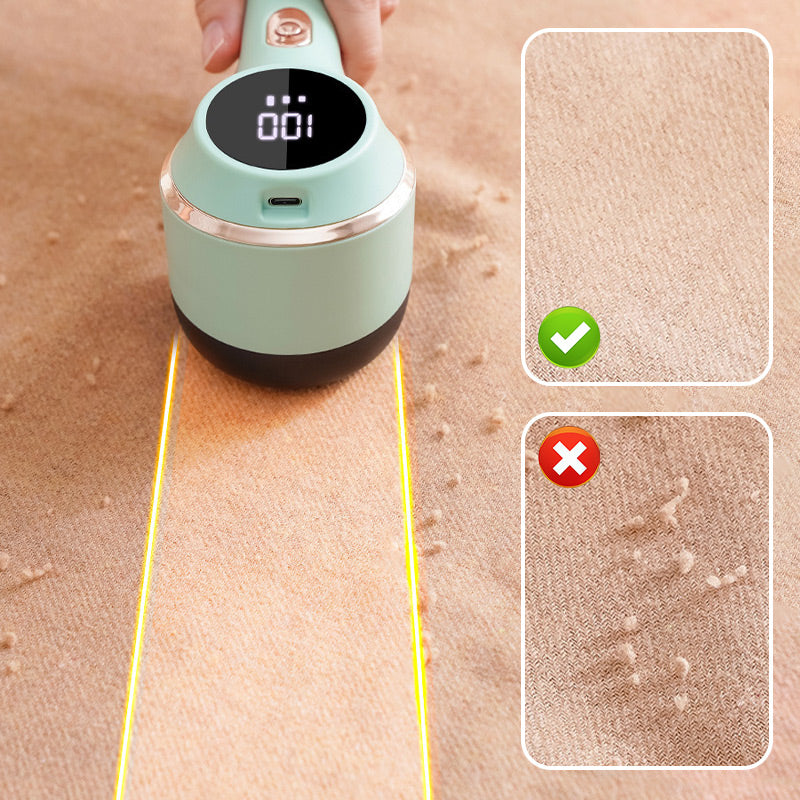 Silny golarka do usuwania kłaczków z wyświetlaczem cyfrowym i 3 trybami pracy