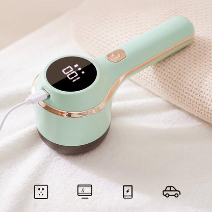 Silny golarka do usuwania kłaczków z wyświetlaczem cyfrowym i 3 trybami pracy