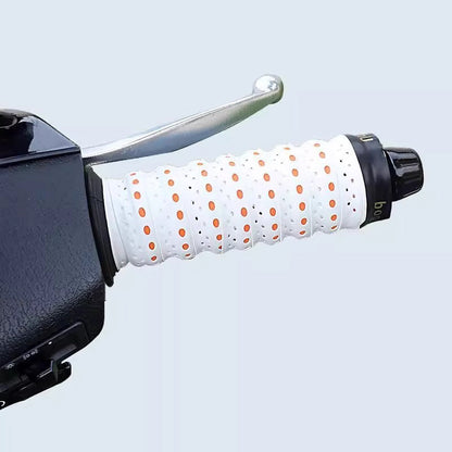 Ergonomiczne chwyty motocyklowe z wypukłym profilem punktów nacisku