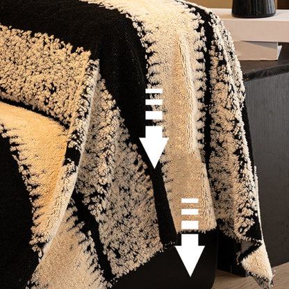 Pluszowy pokrowiec na sofę odporny na zwierzęta z funkcją antypoślizgową