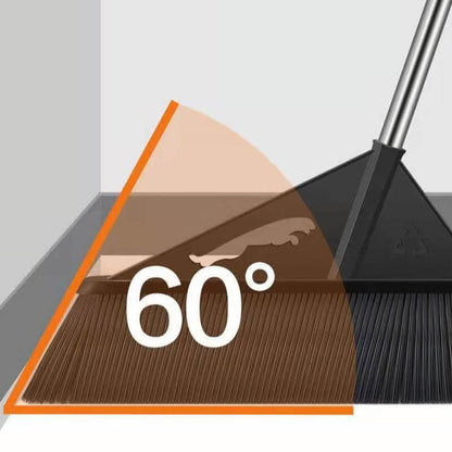 Solidna i wytrzymała miotła ogrodowa z twardym włosiem