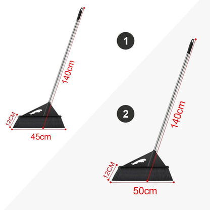 Solidna i wytrzymała miotła ogrodowa z twardym włosiem