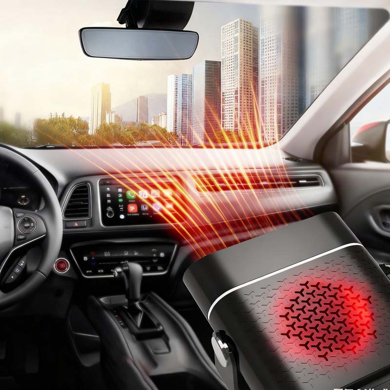 Szybki odmrażacz i ogrzewacz samochodowy (2 w 1)