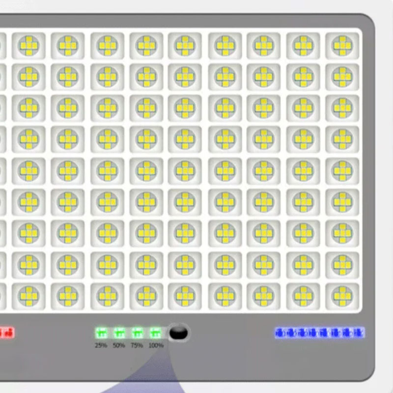 Zestaw wodoodpornych solarnych lamp ogrodowych