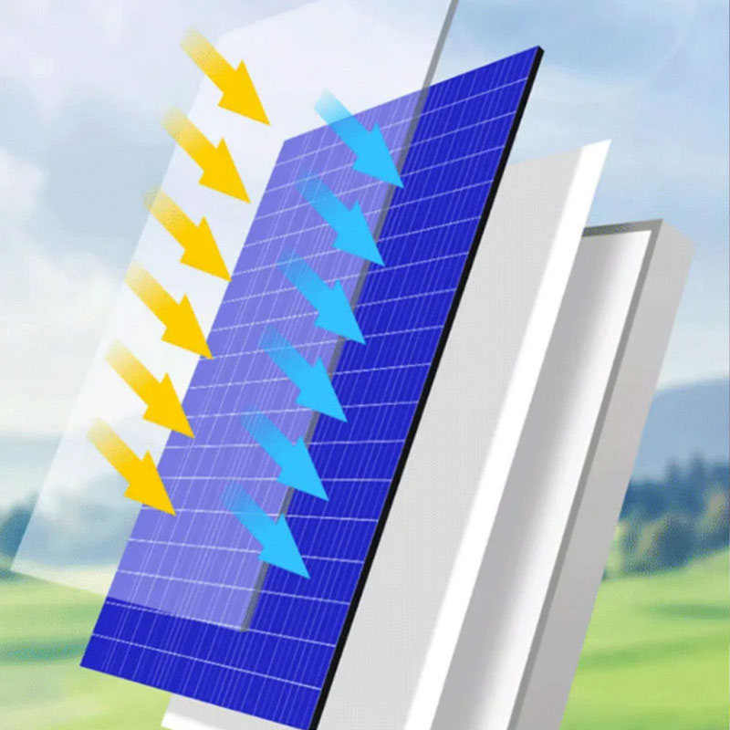 Zestaw wodoodpornych solarnych lamp ogrodowych